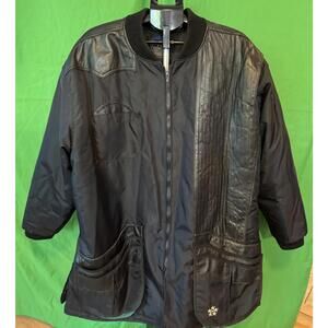 Chimere Black Nylon High Quality World Class Shooting Coat Jacket Men's 3X